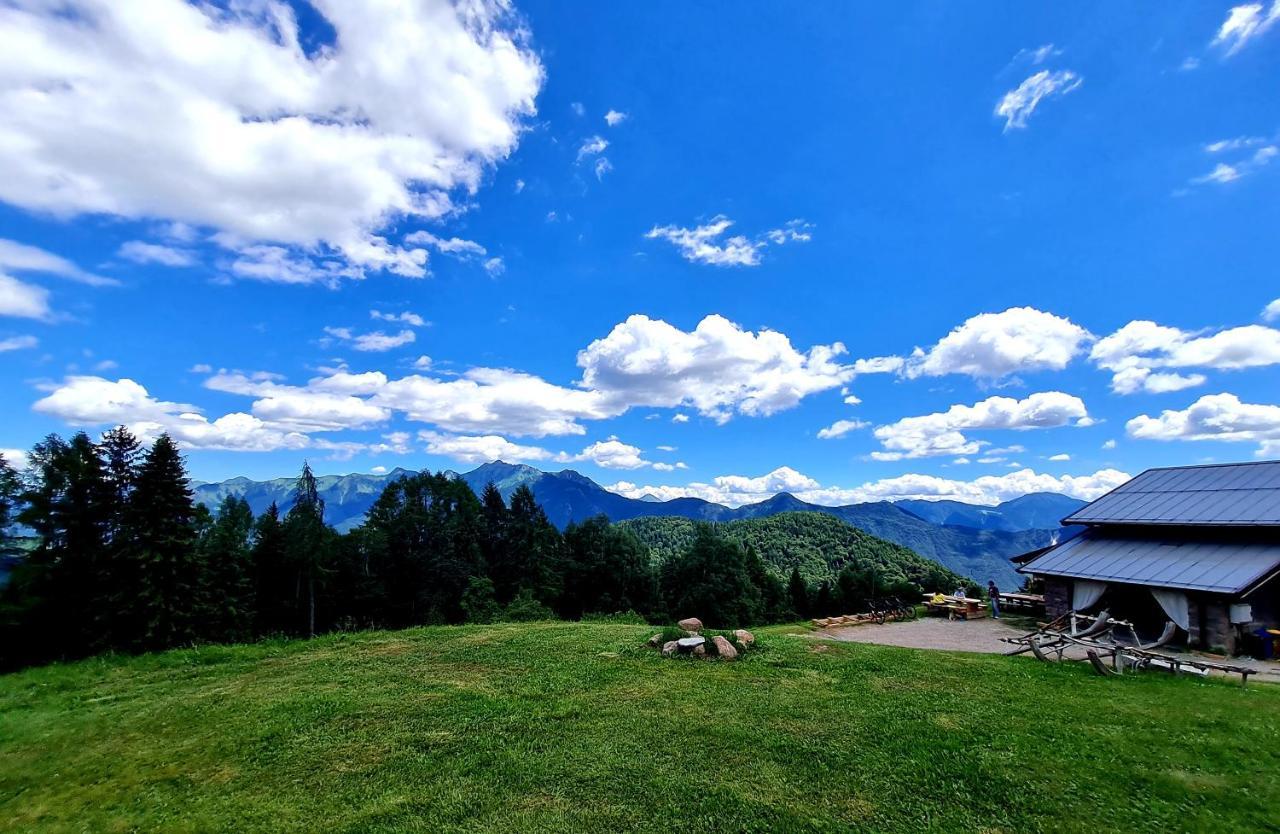 Chalet Chapeau Rar Castel Condino Dış mekan fotoğraf