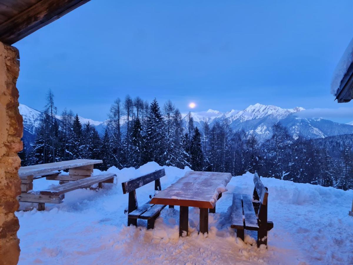 Chalet Chapeau Rar Castel Condino Dış mekan fotoğraf