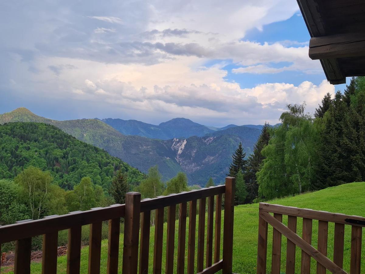 Chalet Chapeau Rar Castel Condino Dış mekan fotoğraf